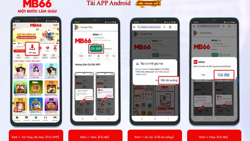 Tải App MB66 Chính Thức 2026 – APK & iOS Mới Nhất